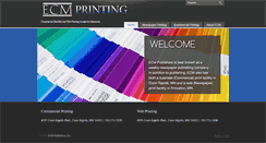 Desktop Screenshot of ecmprinting.com